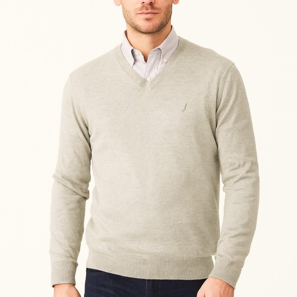 Nautica Other - Nautica Luxury Performance Men's V Neck Sweater M